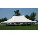 40' x 60' White Staked Tent
